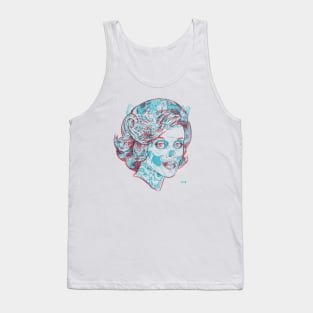 Bones and Flowers Tank Top